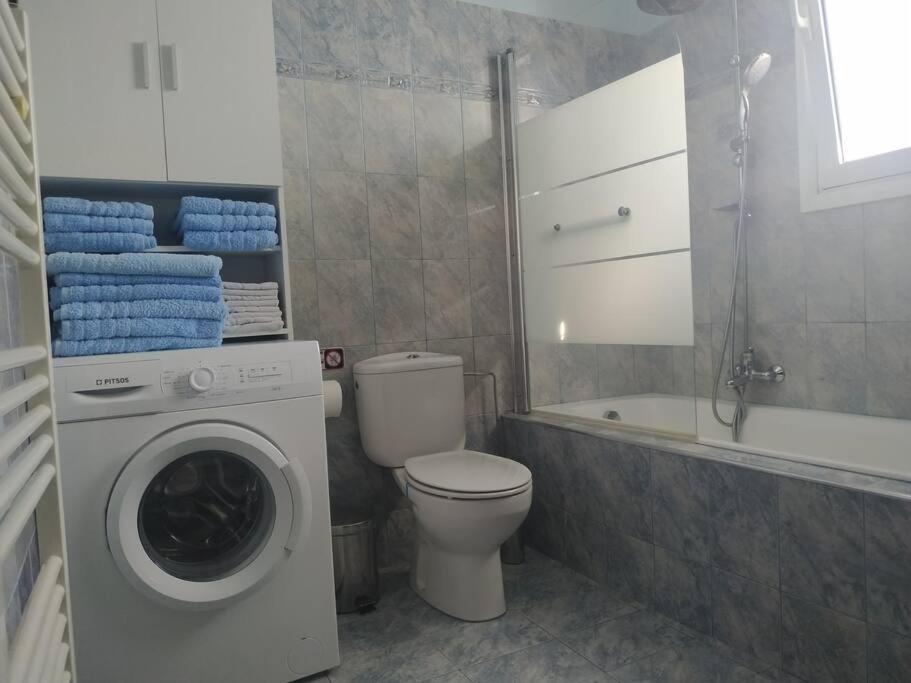 יאליסוס Greek Style Ground Floor Apartment & Pool מראה חיצוני תמונה